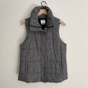 Women’s Wool Blend Puffer Vest